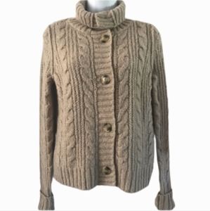 Mossimo Suply Co Cable Knit Sweater Cardigan